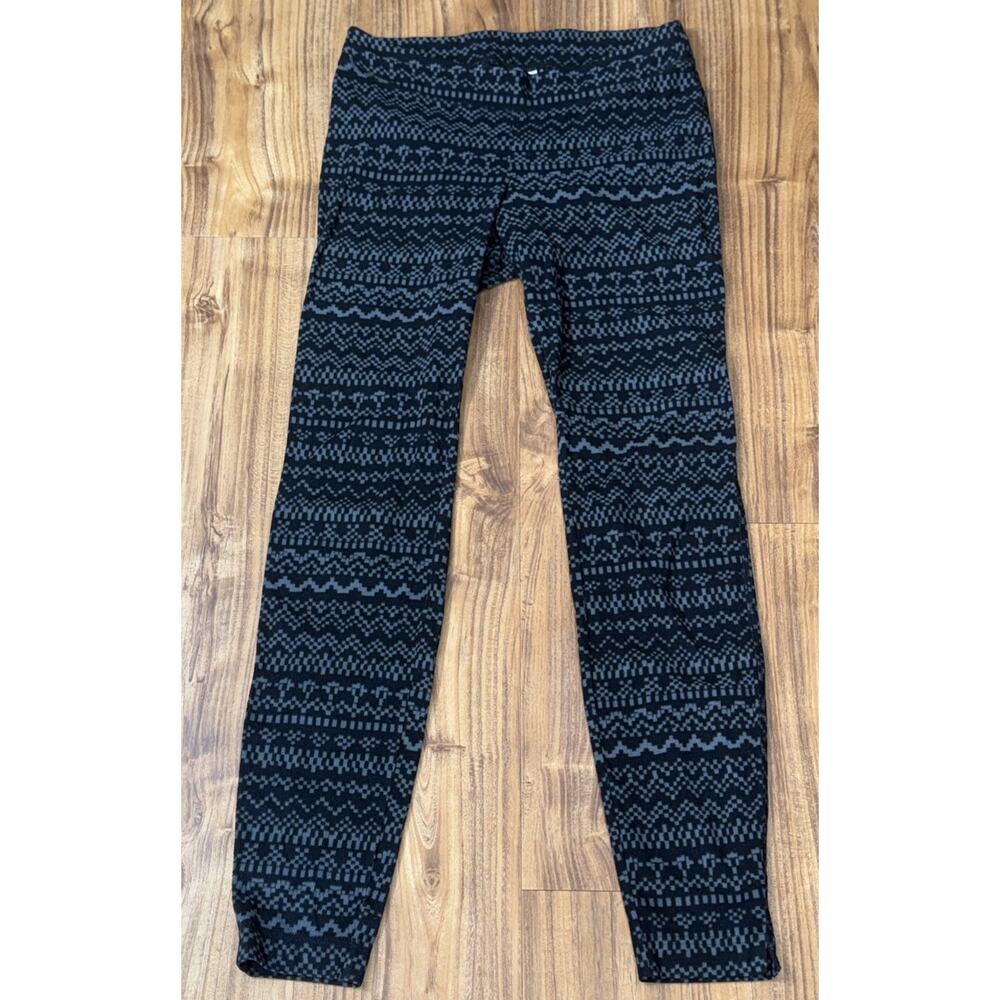 COLUMBIA ARCTIC AIR WOMENS SKINNY LEGGINGS MED BLACK‎ / GRAY